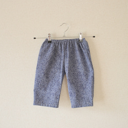 SALE!!!! KIDS blueゆかたとgreen stripeキモノのオシャレシャツ&パンツ (no.211) 8枚目の画像