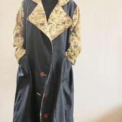 成人顏色秋季chester型和服外套（no.216） 第3張的照片