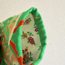 Furisode x PINK Komonori Kimono的秋季Harunomi Eiri長外套（第222號） 第8張的照片
