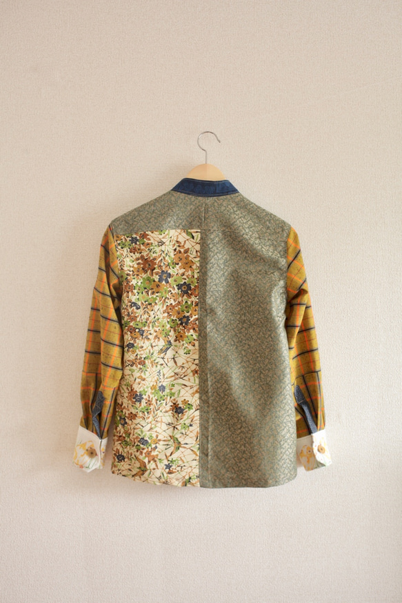 秋季色和服站色秋襯衫（No.225） 第2張的照片