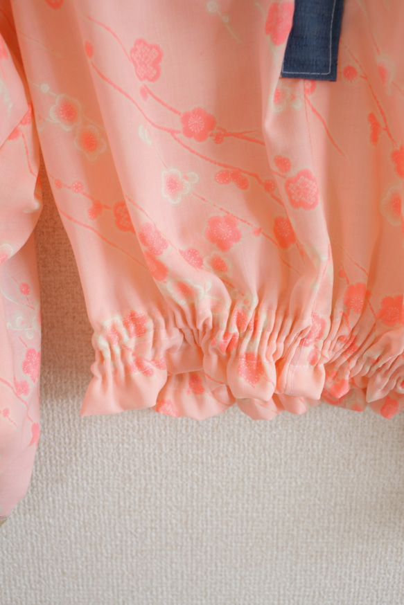 Pink ume juban＆Antique obi春季中長款上衣（編號293） 第4張的照片