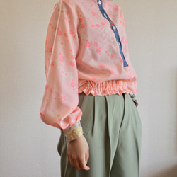 Pink ume juban＆Antique obi春季中長款上衣（編號293） 第9張的照片