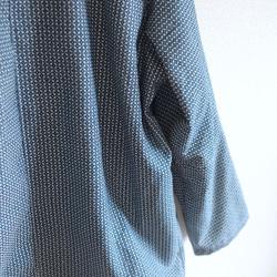 藍色和彩色和服超大號夾克（No.335） 第10張的照片