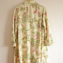 Nadeshiko圖案和服的春季長外套（編號432） 第6張的照片