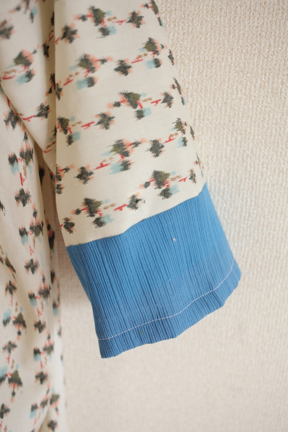 FINAL SALE !!!春夏色のKimono オーバーサイズロングジャケット(no.450) 10枚目の画像