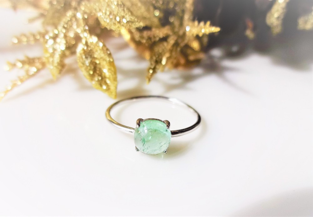 SV925 トルマリンリング ペールグリーン ♯11