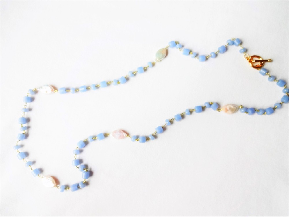 「空と雲」エンジェライトネックレス 4,960円