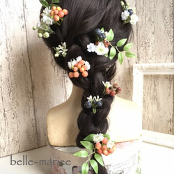 木の実とベリーのヘッドドレス 2枚目の画像