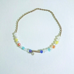 Colorful beads bracelet ☆ 2枚目の画像