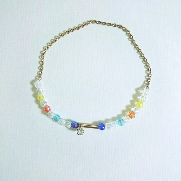Colorful beads bracelet ☆ 2枚目の画像