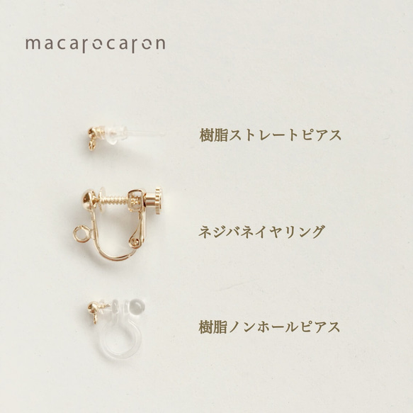 macarocaron #161 / Drop leaf Gray 5枚目の画像