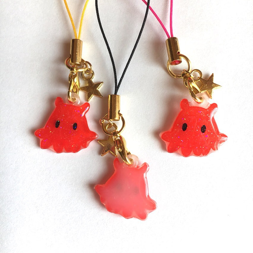 スペースメンダコストラップ 携帯ストラップ mikeneko 通販 3070843