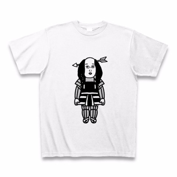 落武者 Tシャツ ホワイト Tシャツ 手ぬぐいのたけや 通販 4184561