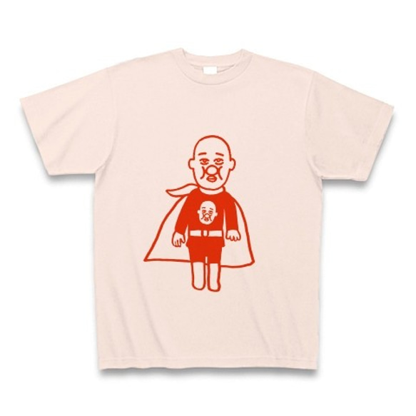 マン　Tシャツ　ライトピンク 1枚目の画像