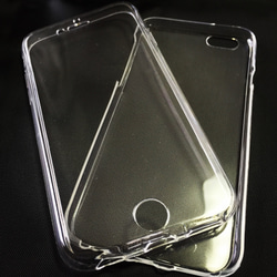 【 iPhone6/6s用 】⭕️新感覚 クリア フルカバー‼️当然、カバーの上から操作可能(^○^) 3枚目の画像