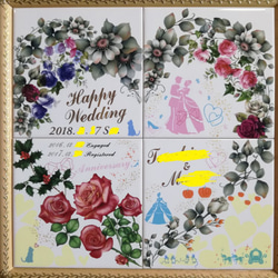 ♡ 祝♡ 結婚式のWelcomeボード no.2 1枚目の画像