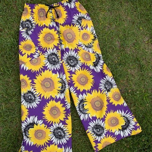 太陽の花ひまわり・ワイドパンツ キュロット・ワイドパンツ