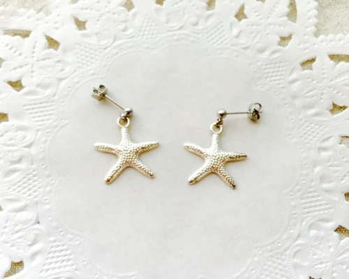 25新作 グッチ スターフィッシュ パール ドロップ ピアス ヒトデ 1_42e3e692491d9f2361c246f2be1c