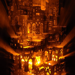 【キャンドルライト】ロウソク色タイプ [ゆらぎあり]  １個　（ポップアップカード用） 5枚目の画像