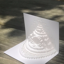 完成品【ポップアップカード】 天空のフェリシア（小） 6枚目の画像