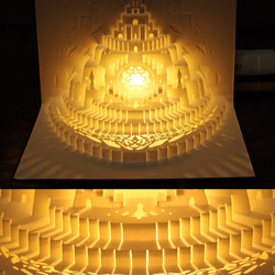 完成品【ポップアップカード】 天空のフェリシア（小） 8枚目の画像