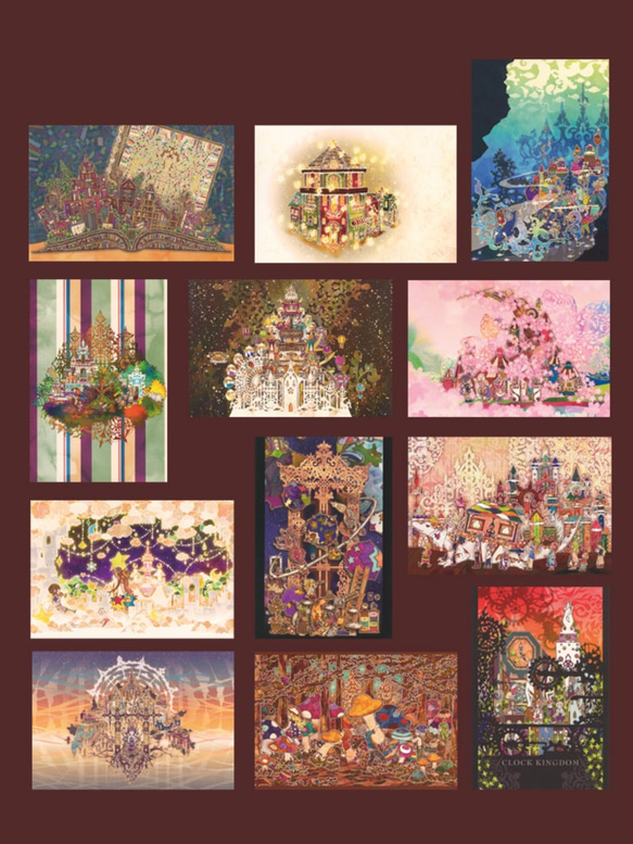 ポストカード】12枚セット 絵画 cocoro 通販 989240｜Creema