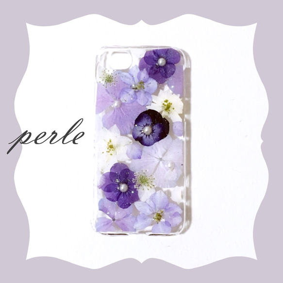 押し花スマホケース 39 iPhoneケース・カバー fleur perla 通販