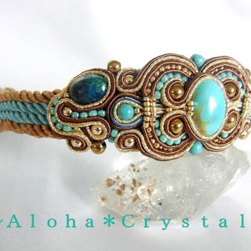 ソウタシエジュエリーブレス〜キングマンターコイズ・クォンタム  