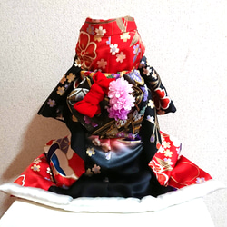 犬用お着物 引振袖（生地お持ち込み） ペット服・アクセサリー Grace