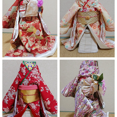 犬用お着物 引振袖 ペット服・アクセサリー Grace メグノベベ