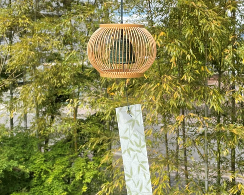 南部鉄器　風鈴　竹の輪　ヴィンテージ　レア　未使用 0_6104b6b5ff70c190e641e8c921f6