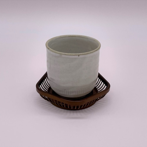 駿河竹細工 梅茶托 (五枚組) 竹で作った茶托 コースター