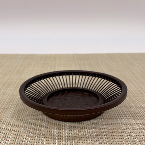 駿河竹細工 竹製品 朝顔茶托 茶托 コースター （5枚セット おもてなし