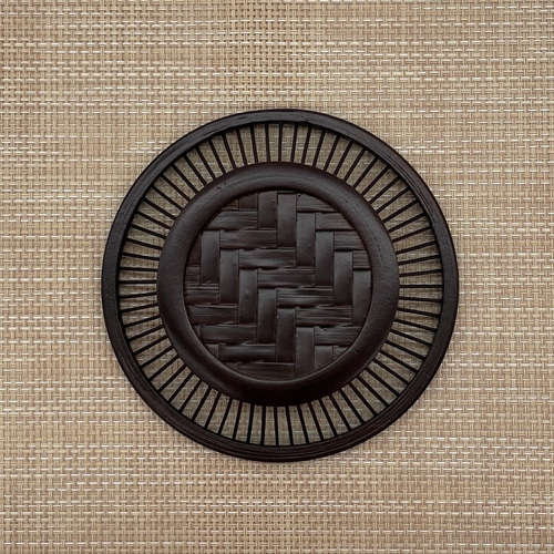 駿河竹細工 竹製品 朝顔茶托 茶托 コースター （5枚セット おもてなし