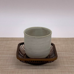 駿河竹細工 竹製品 角茶托 茶托 コースター （5枚セット) おもてなし お茶会 お正月 【送料無料(一部地域を除く)】 4枚目の画像