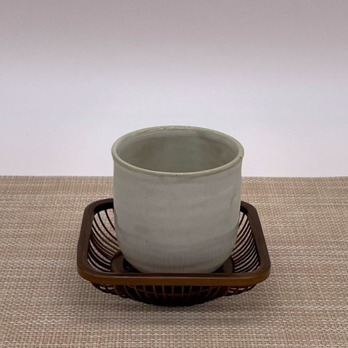 駿河竹細工 竹製品 角茶托 茶托 コースター （5枚セット