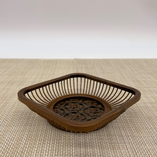 【高い素材】 駿河竹細工 （5枚セット コースター 茶托 角茶托 竹製品 その他