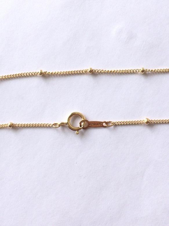 k14gf＊Beads Chain Necklace 3枚目の画像