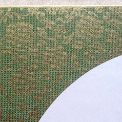 切り絵『龍2』カラー色紙貼り（ドンス草） 3枚目の画像