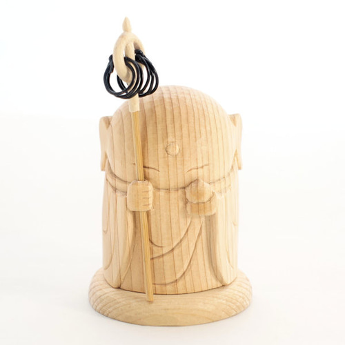 小地蔵さん 錫杖＋宝珠 基本セット 彫刻 天先案内人（そらさきあんない