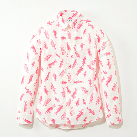 《50%OFF》【SALE】GYO -SHIRT- PINK (UNISEX) 1枚目の画像