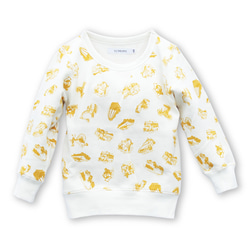 《70%OFF》【KIDS】KURUMA -SWEAT- YELLOW 1枚目の画像