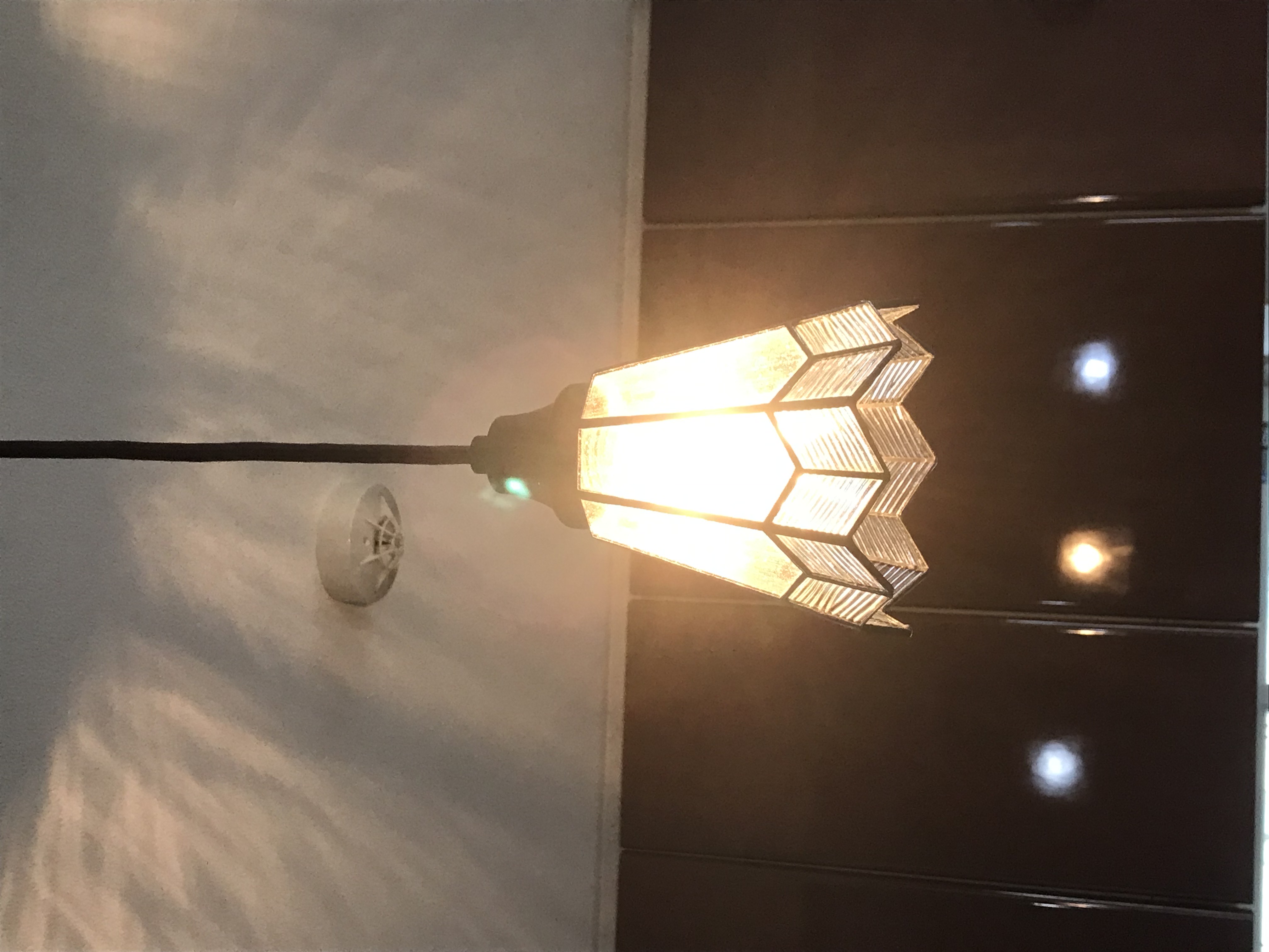 ステンドグラスペンダントライト　アロー