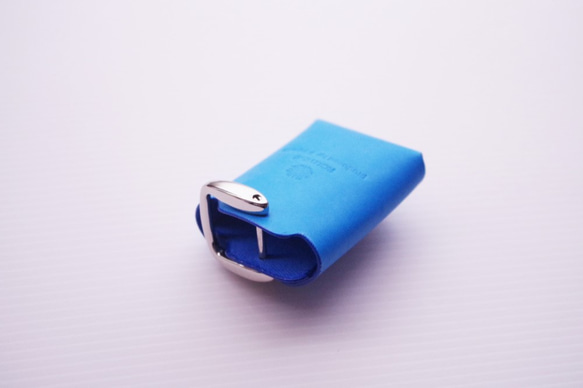 青空ブルーのバケットスマートキーケース 3枚目の画像