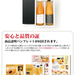 「紅まどんな＆せとかジュース」２本セット　(720ml×2本)(化粧箱入り)【バレンタイン・お礼・ギフト】 3枚目の画像