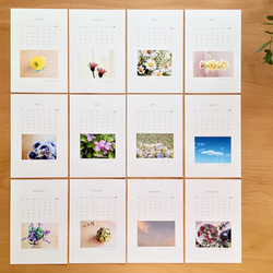 《送料無料》2021 お花のカレンダー ポストカードサイズ 1枚目の画像