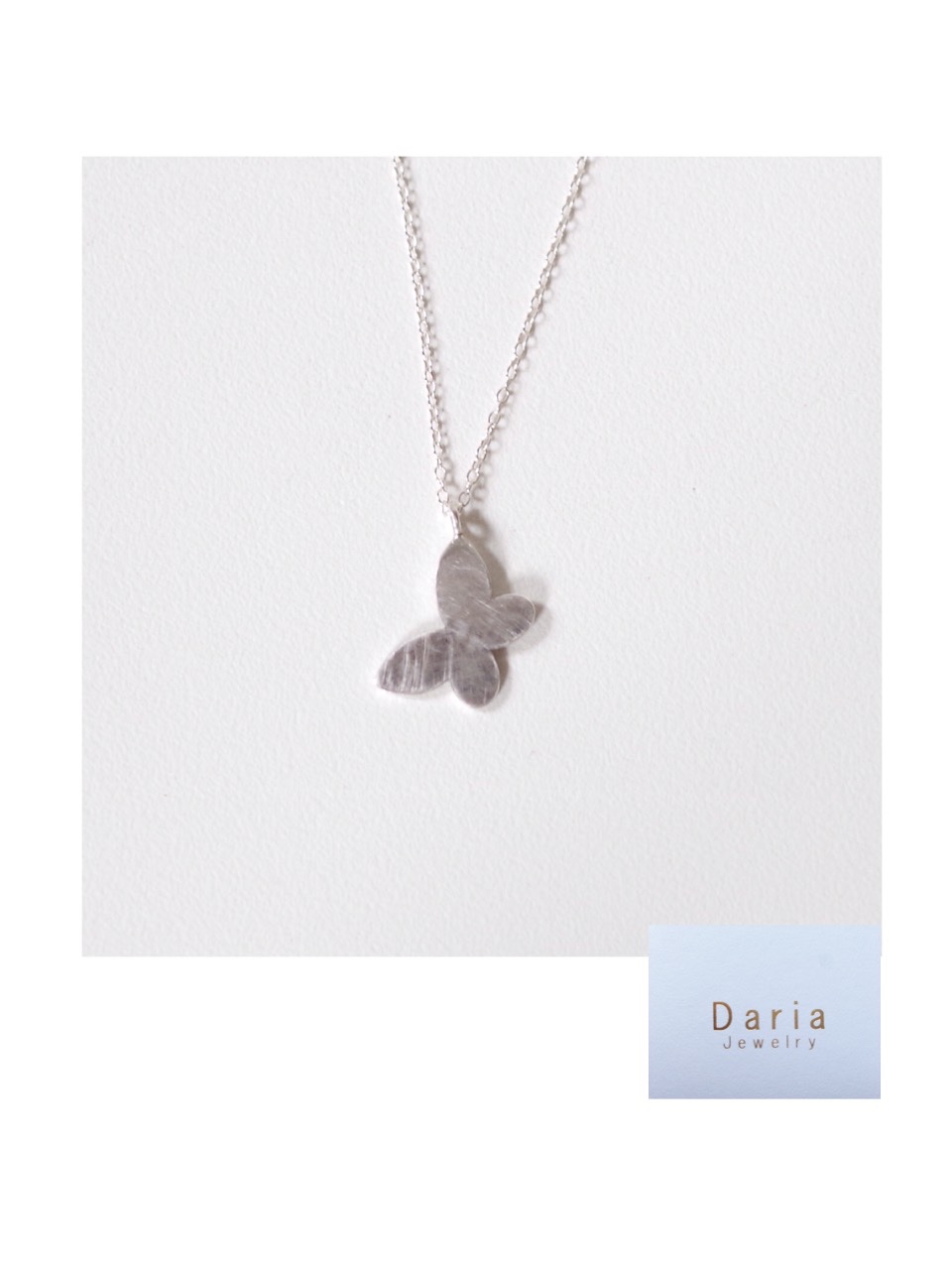 SV butterfly necklace