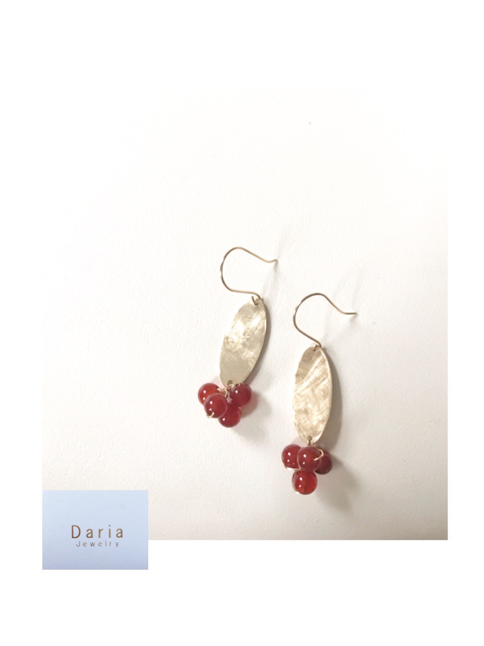 K10×カーネリアン tubomi ピアス ☆受注生産☆