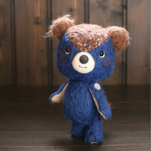 おめかしくまぐるみ】幸せの青いコアラさん ぬいぐるみ 【くま五郎商店