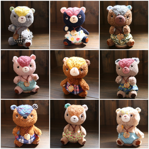セミオーダーメイド】ぬいぐるみ ぬいぐるみ 【くま五郎商店】 通販